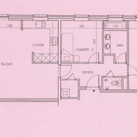 Plan appartement 2.2
